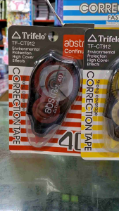 Correction Tape Tip Ex Kertas Trifelo 40 M