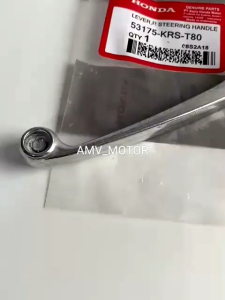 HANDLE HANDEL REM KANAN MOTOR HONDA SUPRA X KARISMA REVO ABSOLUTE BLADE BEAT SILVER 53175 KRS T80
