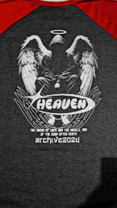 KAOS RAGLAN PRIA \ KAOS RAGLAN SABLON HEAVEN \ PRIA LENGAN PANJANG ATASAN PRIA / KAOS MURAH / KAOS DISTRO / KAOS SIMPLE / T-SHIRT PRIA