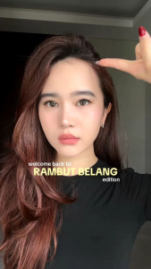 CROWNCARE | FRUITY COLOR REFFIL Pewarna Rambut Herbal Refill 100ml 【Tanpa Sisir】 Cat Rambut Natural Fruity Tanpa Amonia untuk Menutup Uban Mudah Dipakai