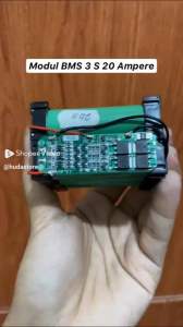 Modul Protection Board BMS 3S 20A 11.1V 12V 12.6V Baterai Lithium 18650