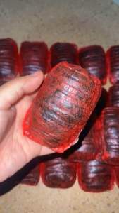 Pag Ong compact pang nganga chocolate flavor red wrapped