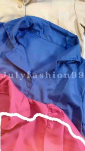 JULYFASHION - Atasan Kemeja Puff Chia Kemeja Blouse Top Wanita 01