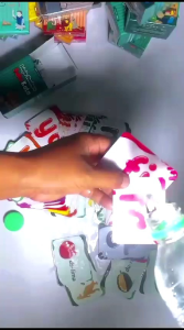 Flash Card Belajar Membaca Suku Kata / Mainan Edukasi Anak