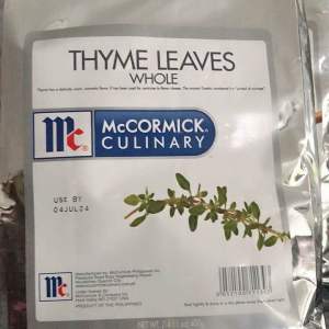 McCormick Thyme Leaves Whole 400g/HERBS&SPICES