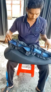 Cover Kulit Jok Motor Honda Beat Langsung Pasang Tali Karet