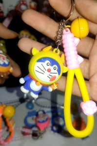 MURAH KEYCHAIN GANTUNGAN KUNCI DORAEMON / GANTUNGAN KUNCI IMPORT DORAEMON LUCU KARET