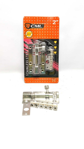 GRENDEL SLOT PINTU STAINLESS TEBAL 2"INCH CAMEL SLOT JENDELA 2" CAMEL BAHAN TEBAL STAINLESS STEEL 2