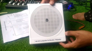 speaker dinding Nalae NB5418 speaker kolom speaker control high impendansi 10-20watt speaker 6inci suara bagus nge-bass jelas oke punya