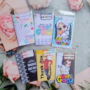 KAD MAGNETIC BOOKMARK HARI GURU / KAD HARI GURU / TEACHER DAY GIFT / UNIQUE GIFT CARD