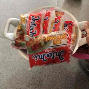 Wajan Aluminium uk 10 Paket hemat 5 Intermie Goreng