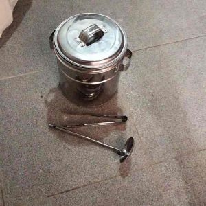 Dandang Bakso Stainles mini 18cm Centong Capit Murah COD