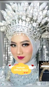 Sunting Melayu Murah Mahkota Melayu Aksesori Rambut Mahkota Mahkota Melayu Warna Perak Emas - Lazada