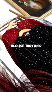 Ribbon Blouse Bintang Blouse Kubika Blouse Croma Blouse Kemeja Atasan Wanita Big Size LD 140 120 Super Jumbo Busui XXL 4XL