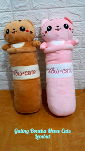 Guling Boneka Kucing Meow Cats Cute SNI