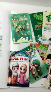 Amplop Lebaran Idul Fitri Isi 100pcs Angpao Lebaran Karakter Lucu
