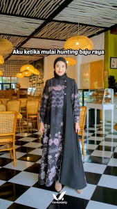Vente Daily Eira Maxy Gamis Dress Wanita Muslim Terbaru Kondangan Jumbo Ld 115 Bahan Torygold
