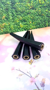 Pipa Once Padutan Kayu Galih Kelor Hitam Model Segi 6 L69