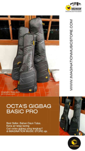 Octas Gigbag Basic Pro Series For Electric Guitar Acoustic & Bass
