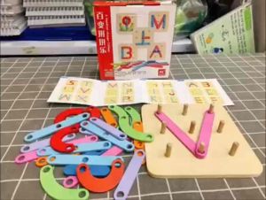 Ghép Que Tạo Hình Phát Triển Tư Duy Sáng Tạo Cho Trẻ - Đồ Chơi Montessori Rèn Luyện Tư Duy Logic