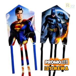 PROMO ISTIMEWA - Layangan Mini Karakter - Layangan Seot -  Layangan Ubur-Ubur -  Layangan Karakter Baru - Layangan Anak Unik dan Seru - Mainan Anak-anak - Gampang Diterbangkan - Grosir - Murah - Istimewa  ‎