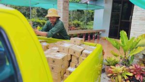 น้ำหวานเข้มข้น bankยันต้องยุง 1000ml กลิ่นราสเบอร์รี่