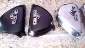 Cover aki box aki samping accu side tutup tempong 1 set CB 100