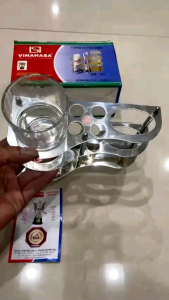 Kệ để bàn chải đánh răng inox 304 to nhỏ.