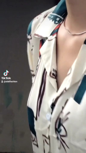 Kemeja Rayon Lengan Pendek Atasan Motif Shirt Rayon Adem Oversize Wanita