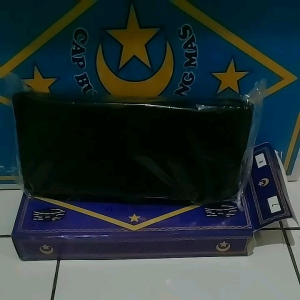 Peci Songkok Hitam Bulan Bintang Mas Dus Biru