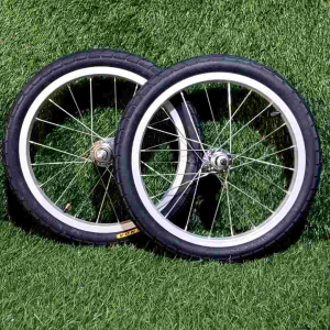 Roda Sepeda 16in Lengkap / Roda Sepeda 16 x 1.75 KENDA untuk Sepeda Anak & Dewasa Siap Pakai Depan Belakang