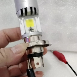 Lampu Depan Motor Vixion H4 2Sisi ACDC - Headlamp Motor Vixion H4 - Lampu Utama H4 2Sisi harga 1 biji - Lampu Depan LED H4 2Sisi ACDC