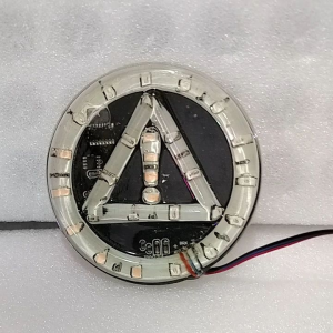 Lampu Led Bulat Segitiga 8Cm - Lampu Rem Bulat Motor Mobil DC 12V harga 1 biji - Lampu Led Bulat Universal Rem dan lampu Kota