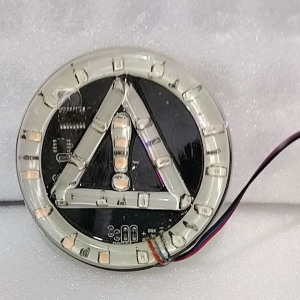 Lampu Bulat Segitiga 8Cm Rem dan Lampu Malam - Lampu Bulat Universal Motor Mobil DC 12Volt 3kabel