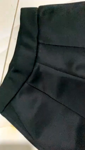 Celana Cutbray Anak Perempuan 7-16th Scuba Tebal Melar Streetch Scuba Premium Hitam