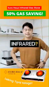 FREE 1 Set of Kitchen Knife by EuroHauz™ Infrared Gas Stove