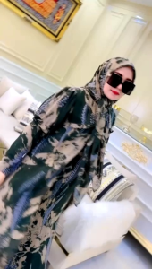 REALPICT COD PREMIUM GAMIS ALISHA FREE HIJAB BAHAN FULL CERUTY MOTIF LD 110 PB 140 TERBARU TERMURAH BEST SELLER TANGAN PERTAMA KONVEKSI / PRINTING / MOTIF PREMIUM GAMIS PESTA GAMISPREMIUM