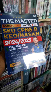Buku THE MASTER SANGTUTOR SKD CPNS & KEDINASAN 2024 2025