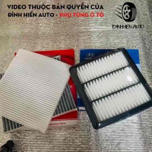 Lọc gió động cơ & lọc điều hoà xe Kia Forte/ Forte Koup/ Cerato (2010 - 2013) Elantra (2008 - 2012) (2H000/ 2E200)