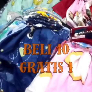 Celana pendek harian anak laki-laki perempuan usia 1 2 tahun