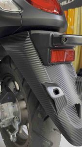 Stiker Carbon 3D Pelindung Spakbor Scoopy 2022/2024 Super Lengket