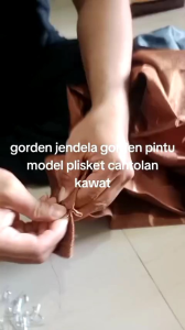 gorden jendela gorden pintu kain gorden gorden Lipatan kawat s Gorden PLISKET polkadot