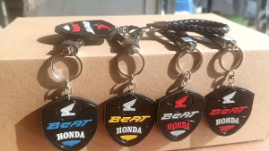 gantungan kunci karet gantungan kunci motor pareasi motor Honda beat