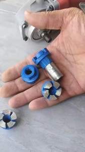 Bánh Xe Mài Kim Cương mài Đá mài bê Tông hình dạng nhỏ