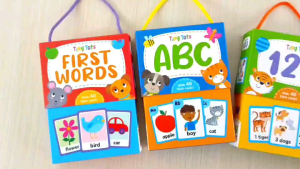 Tiny Tots 123 dengan 40 Kartu Flashcards