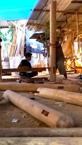 RUMAH KEBUN 3M X 45M KAYU MAHONI