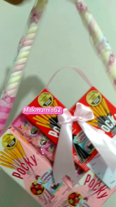 Pocky Love/Pocky Love 4pcs Yupi Marshmellow Free Packing Dan Kartu Ucapan