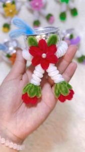 กิ๊บขันพวงมาลัยสงกรานต์ สีสันสดใส