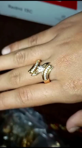 CINCIN DEWASA Xuping gold plate 24K terlaris