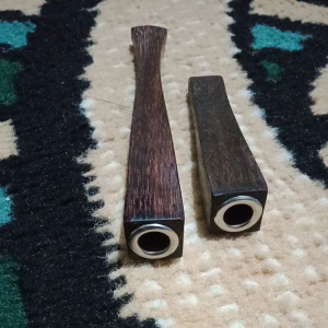 PROMO 2PCS Once Pipa Roko Kayu Galih Asem Kotak panjang dan pendek